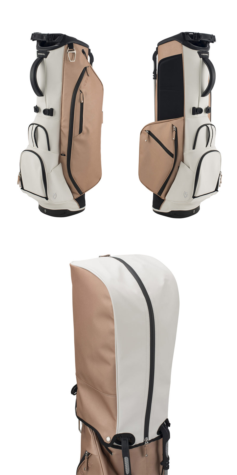 楽天市場】VESSEL ベゼル ゴルフ メンズ キャディバッグ キャディー