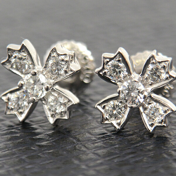 楽天市場】ティファニー ピアス レディース フローレット ダイヤモンド