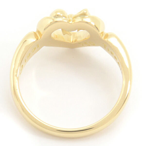 楽天市場】ティファニー 指輪 レディース ハートリボン リング 9号