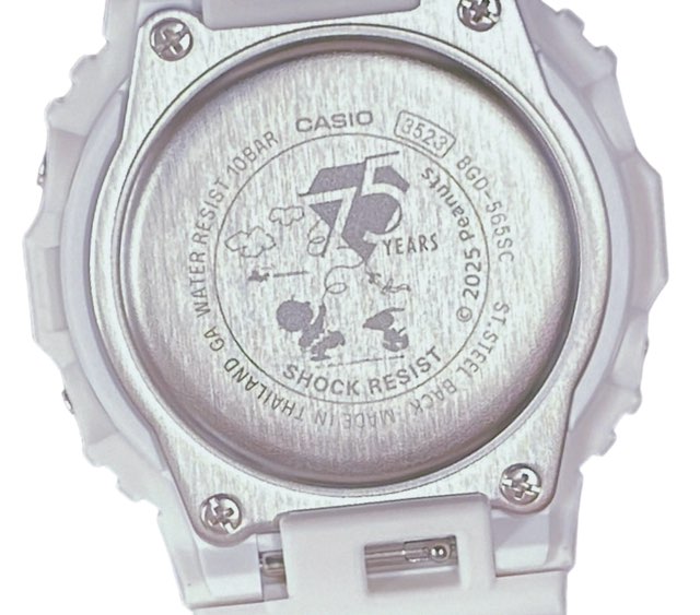楽天市場】未使用 限定 PEANUTS CASIO G-SHOCK BABY-G 75周年記念