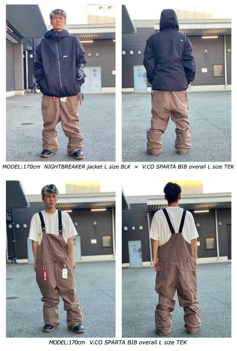 楽天市場】23-24 VOLCOM/ボルコム V.CO SPARTA BIB overall メンズ