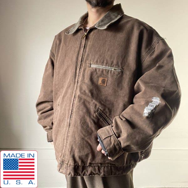 楽天市場】新品 00s USA製 carhartt デトロイト ジャケット CHT 5XL