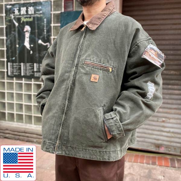 楽天市場】新品 00s USA製 carhartt デトロイト ジャケット MOS 5XL