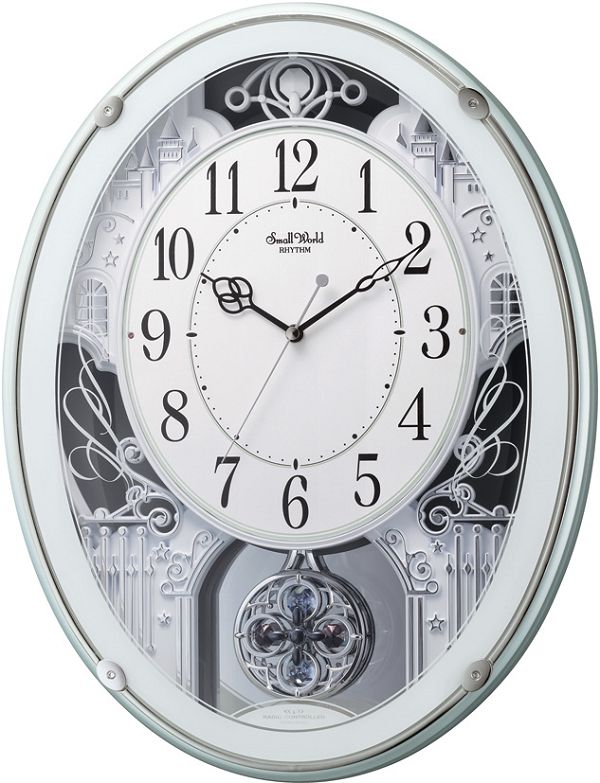 楽天市場】アミュージングクロック電波時計 からくり時計 スモール