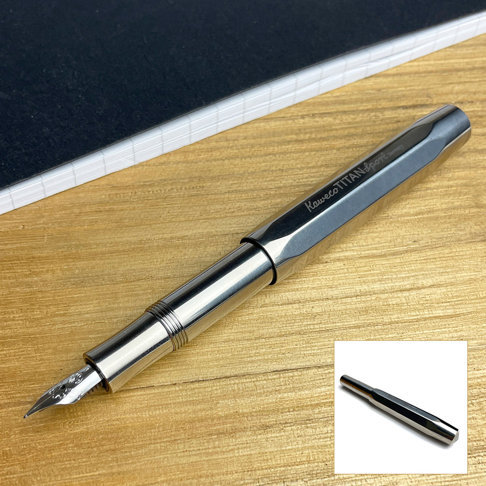 楽天市場】KAWECO カヴェコ 万年筆 チタン スポーツ [ 金属 コンパクト