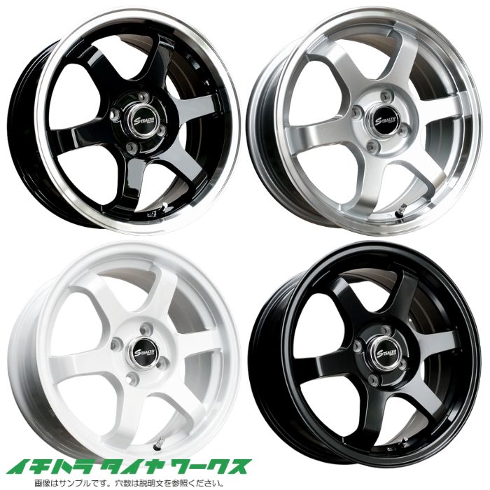 楽天市場】【新品ホイール 4本セット商品】ステルスレーシング