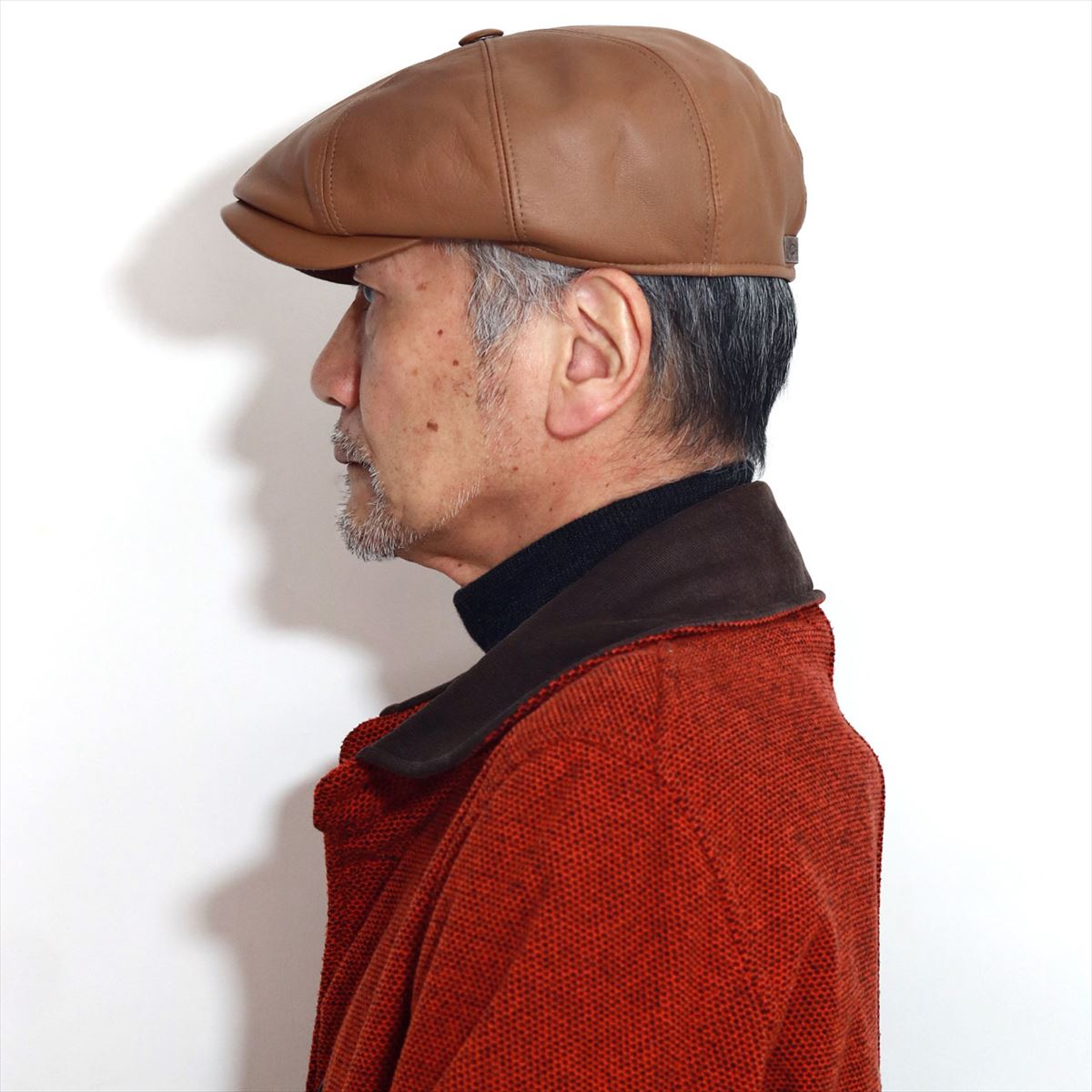 楽天市場】＼今だけ▽15％OFFクーポン対象／ レザー キャスケット