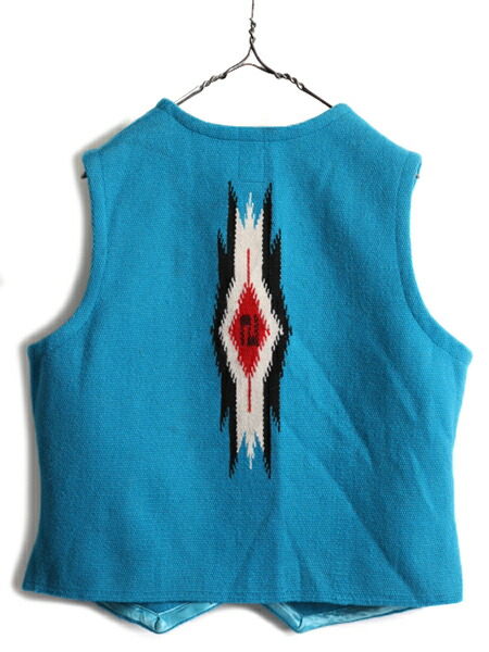 楽天市場】手織り ☆ オルテガ チマヨ ウール ブランケット ベスト