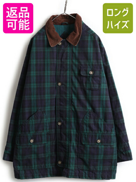 楽天市場】90s ☆ OLD GAP ブラックウォッチ 中綿 ハンティング