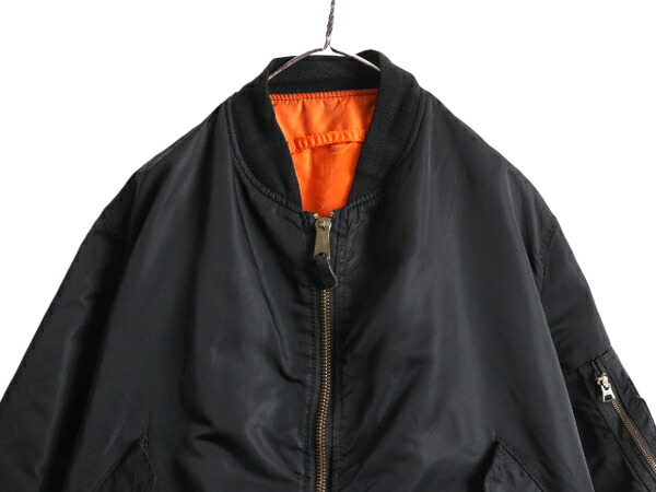 楽天市場】80s 90s USA製 ALPHA INDUSTRIES 社製 MA-1 フライト