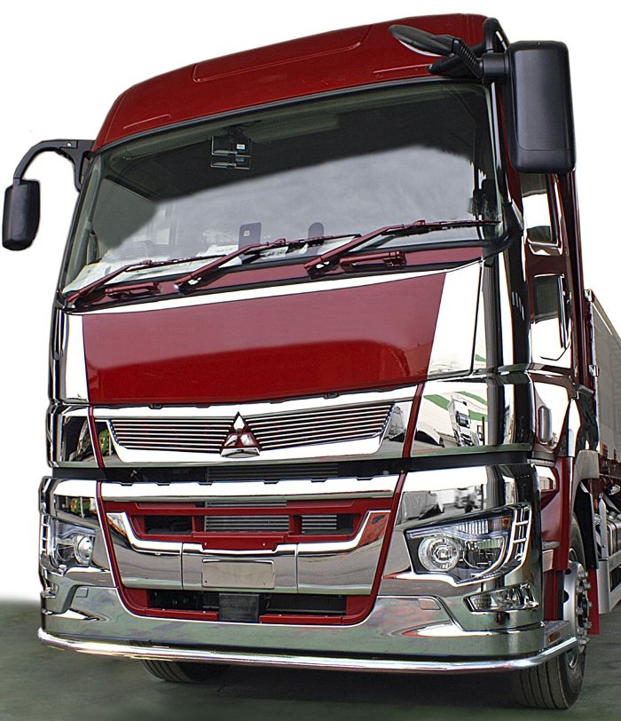 楽天市場】ふそう17スーパーグレート用 フロントパネルサイドカバー