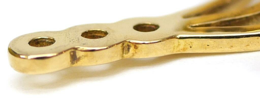 楽天市場】グッチ GUCCI ピアス 片耳用 シングル GGランニング