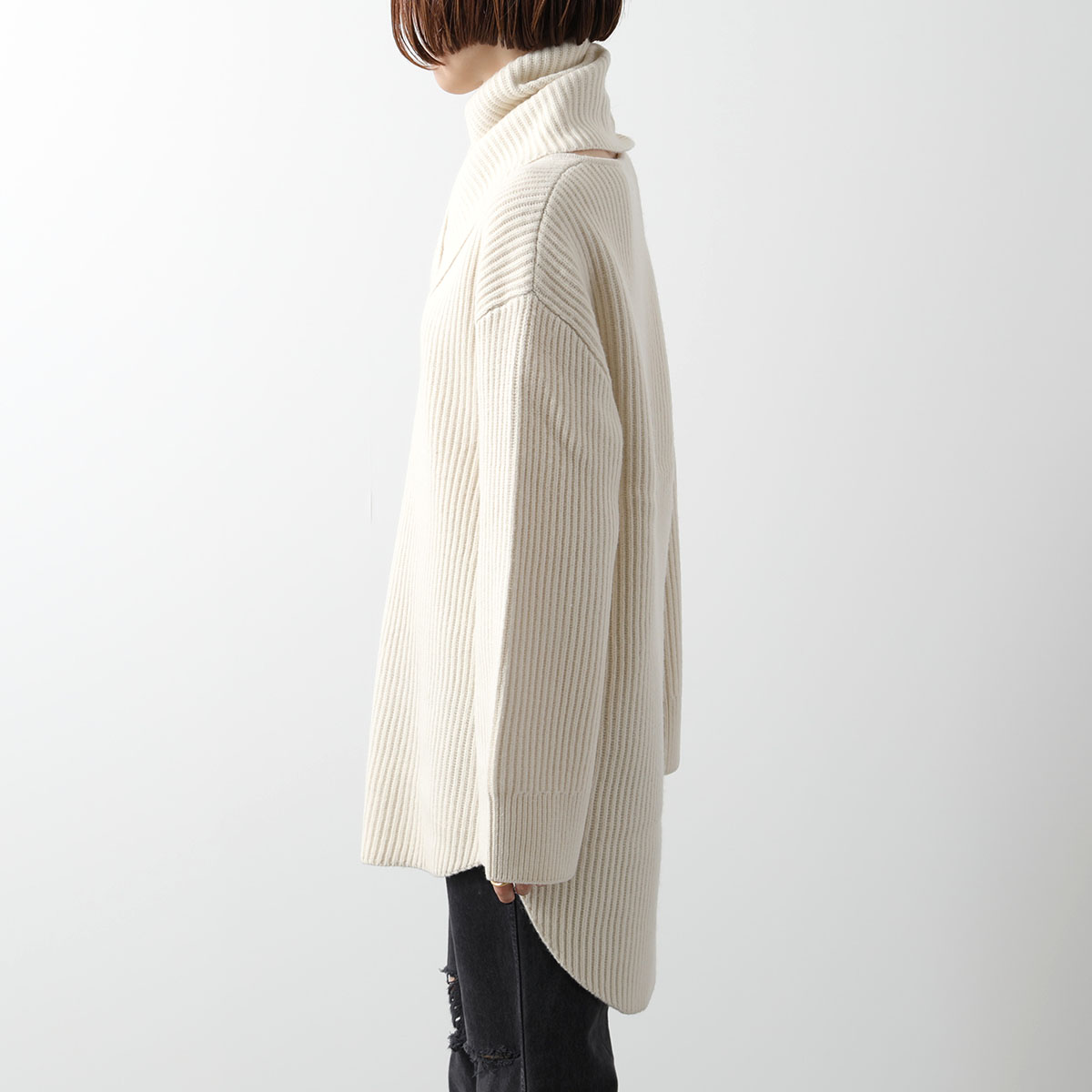 楽天市場】Toteme トーテム セーター Long scarf knit WRT0364 YA0007