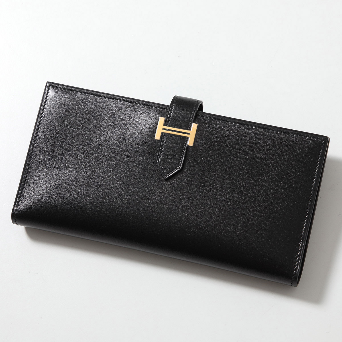 楽天市場】HERMES エルメス 二つ折り長財布 Bearn Classic ベアン