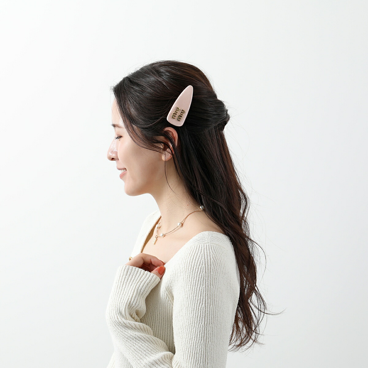 楽天市場】MIUMIU ミュウミュウ バレッタ 5IF092 049 レディース