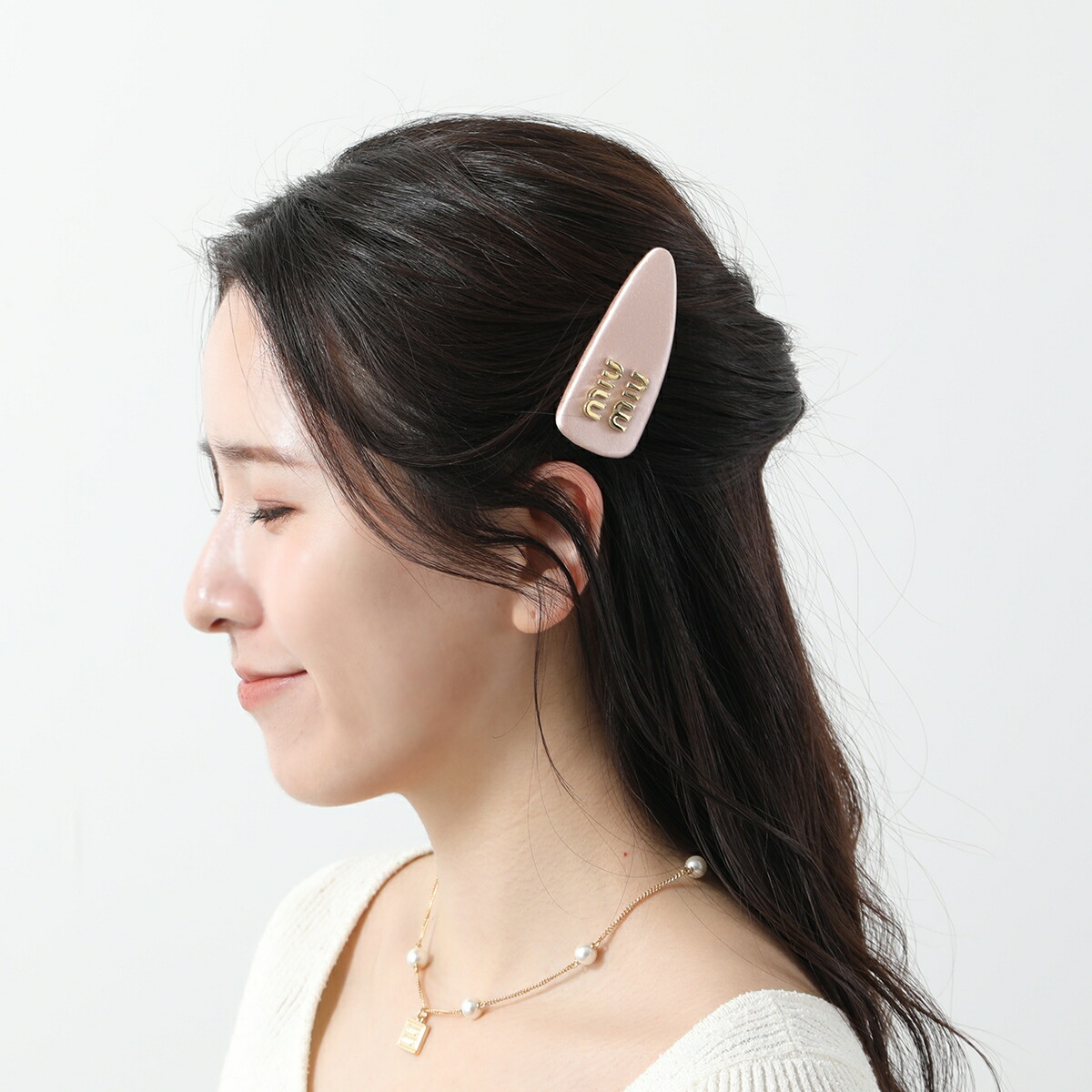 楽天市場】MIUMIU ミュウミュウ バレッタ 5IF092 049 レディース