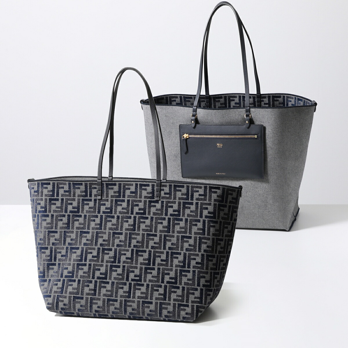 楽天市場】FENDI フェンディ トートバッグ ROLL LARGE ロール ラージ