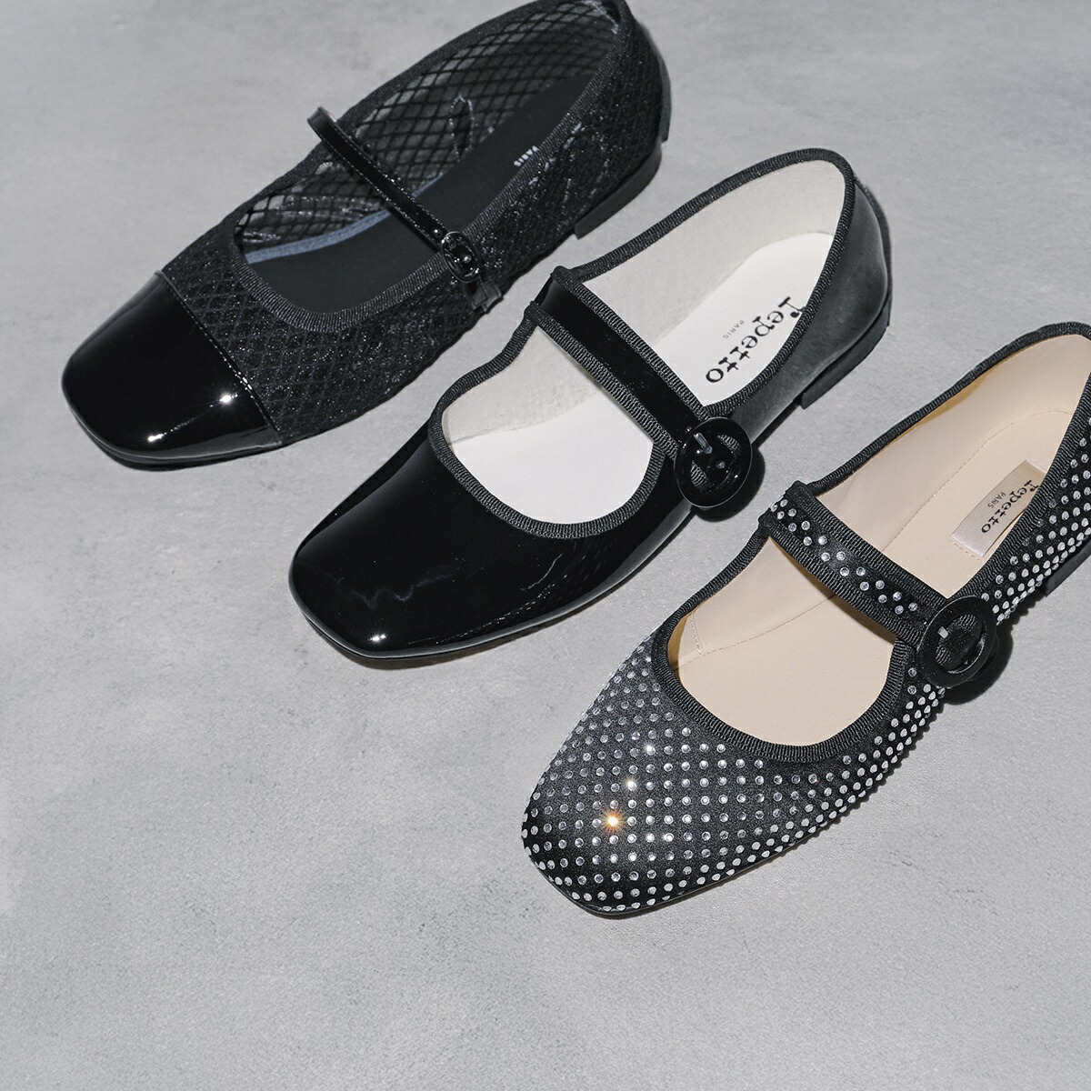 楽天市場】repetto レペット バレエシューズ Georgiana mesh Mary