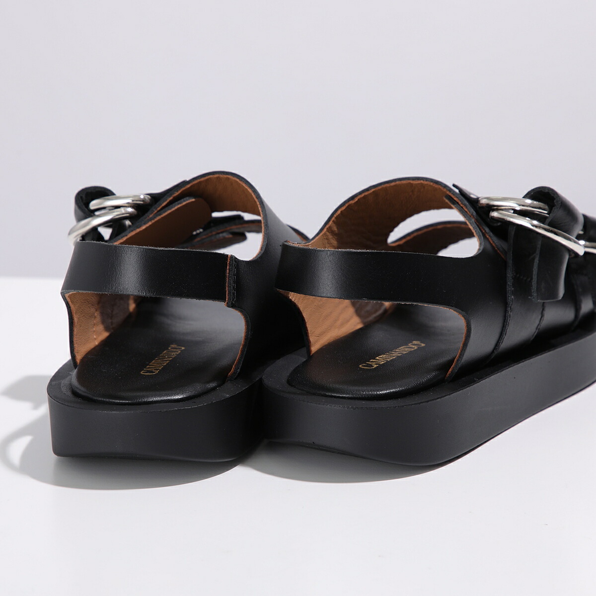 楽天市場】CAMINANDO カミナンド サンダル DOUBLE RING PLATFORM