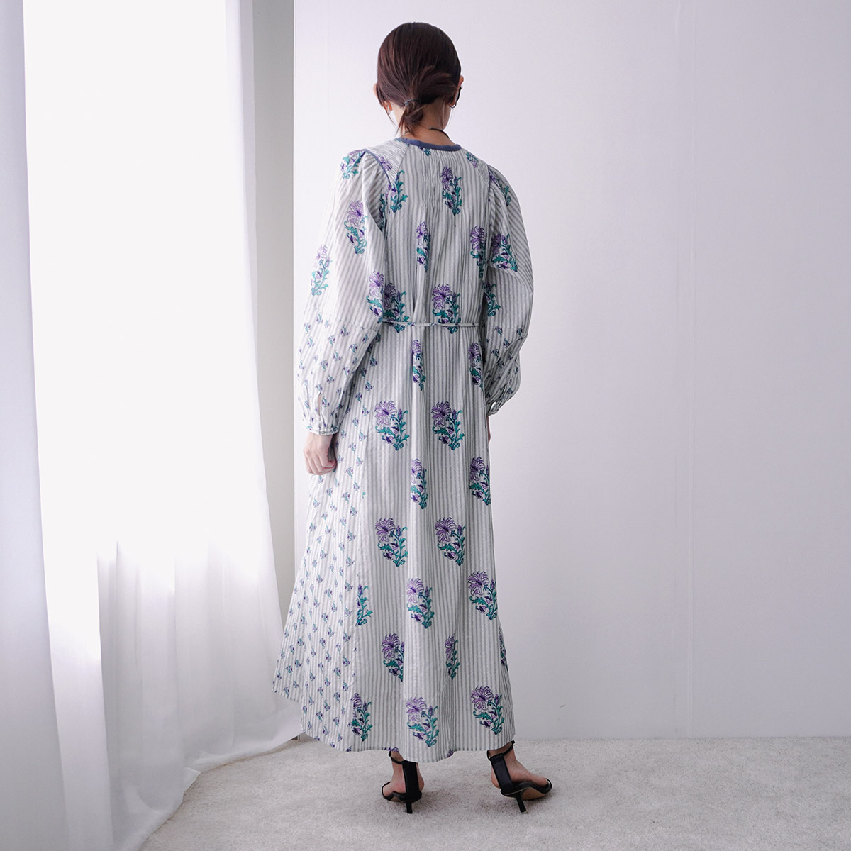 楽天市場】ne Quittez pas ヌキテパ ワンピース Cotton Jacquard Lily