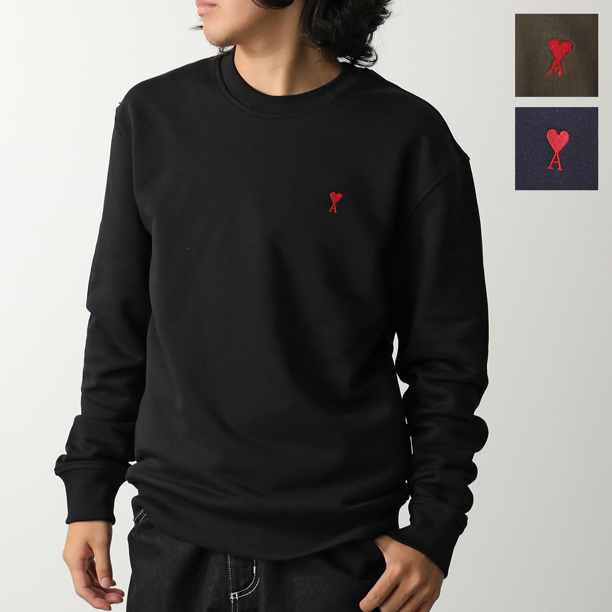 楽天市場】ami paris アミパリス トレーナー AMI DE COEUR SWEATSHIRT