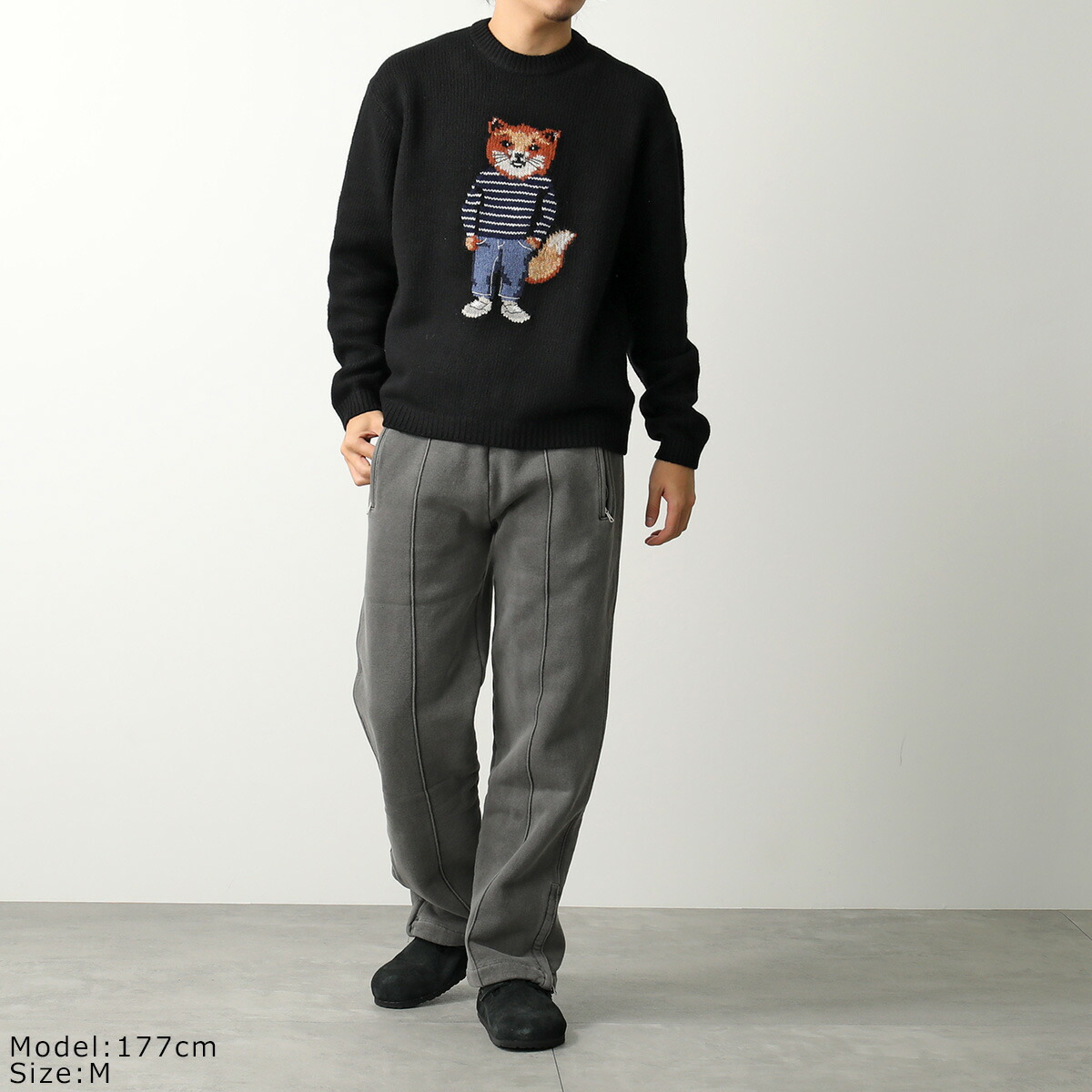 楽天市場】MAISON KITSUNE メゾンキツネ セーター DRESSED FOX