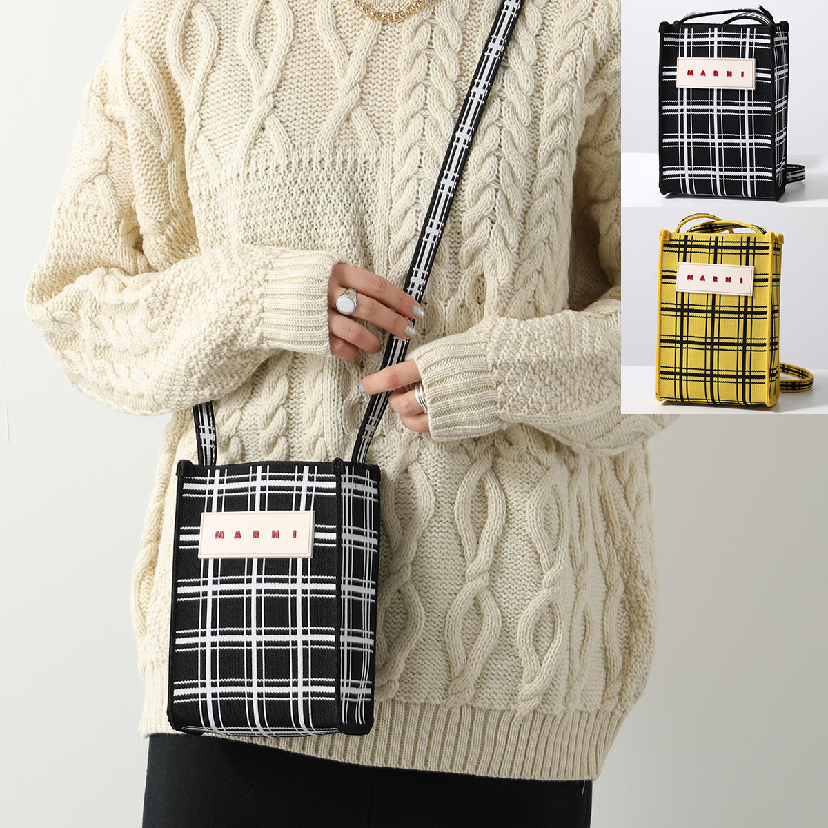 楽天市場】MARNI マルニ ショルダーバッグ SBMP0152A0 P6053