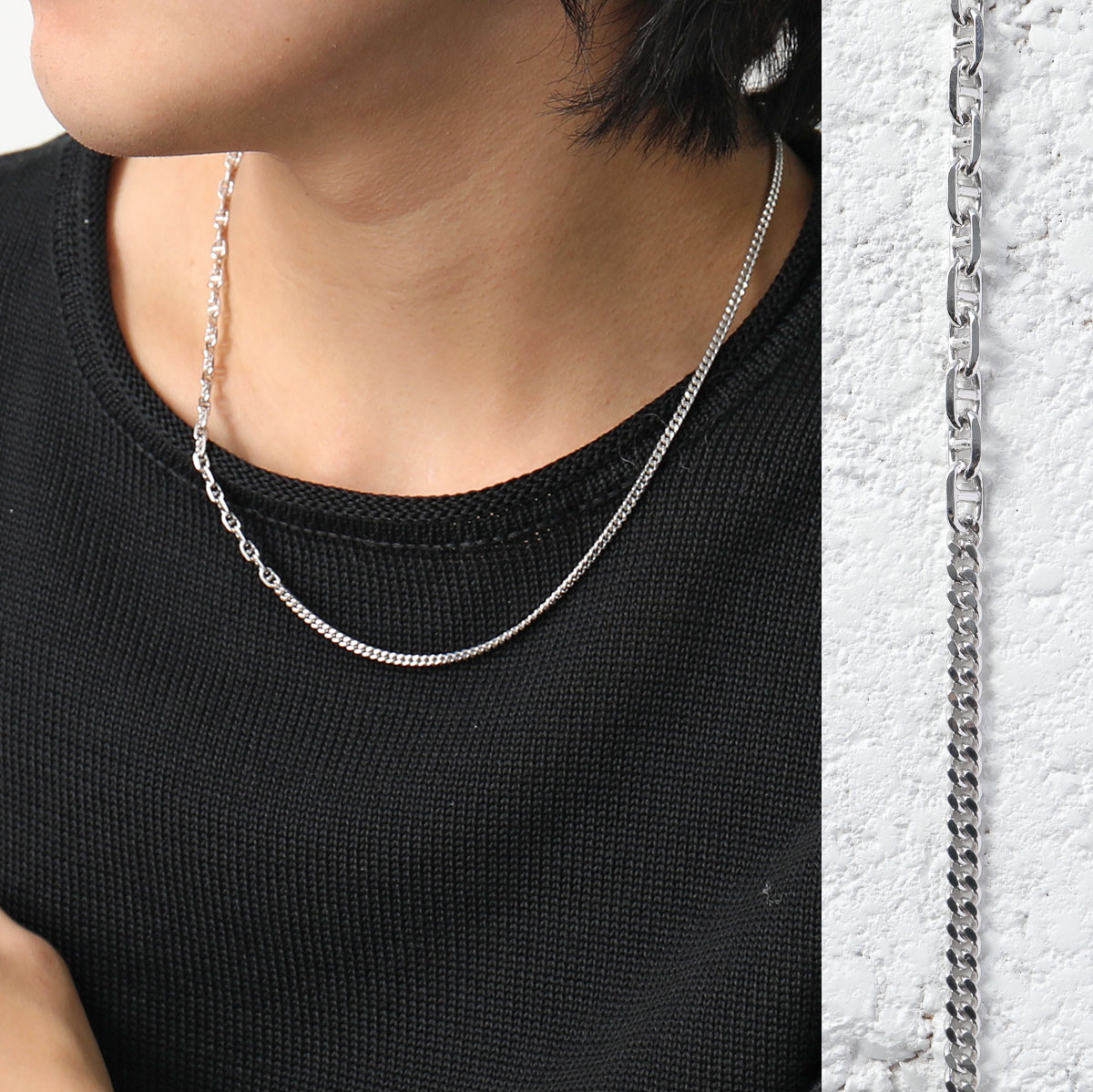 楽天市場】TOMWOOD トムウッド ネックレス Rue Chain 20.5 Inch ルー