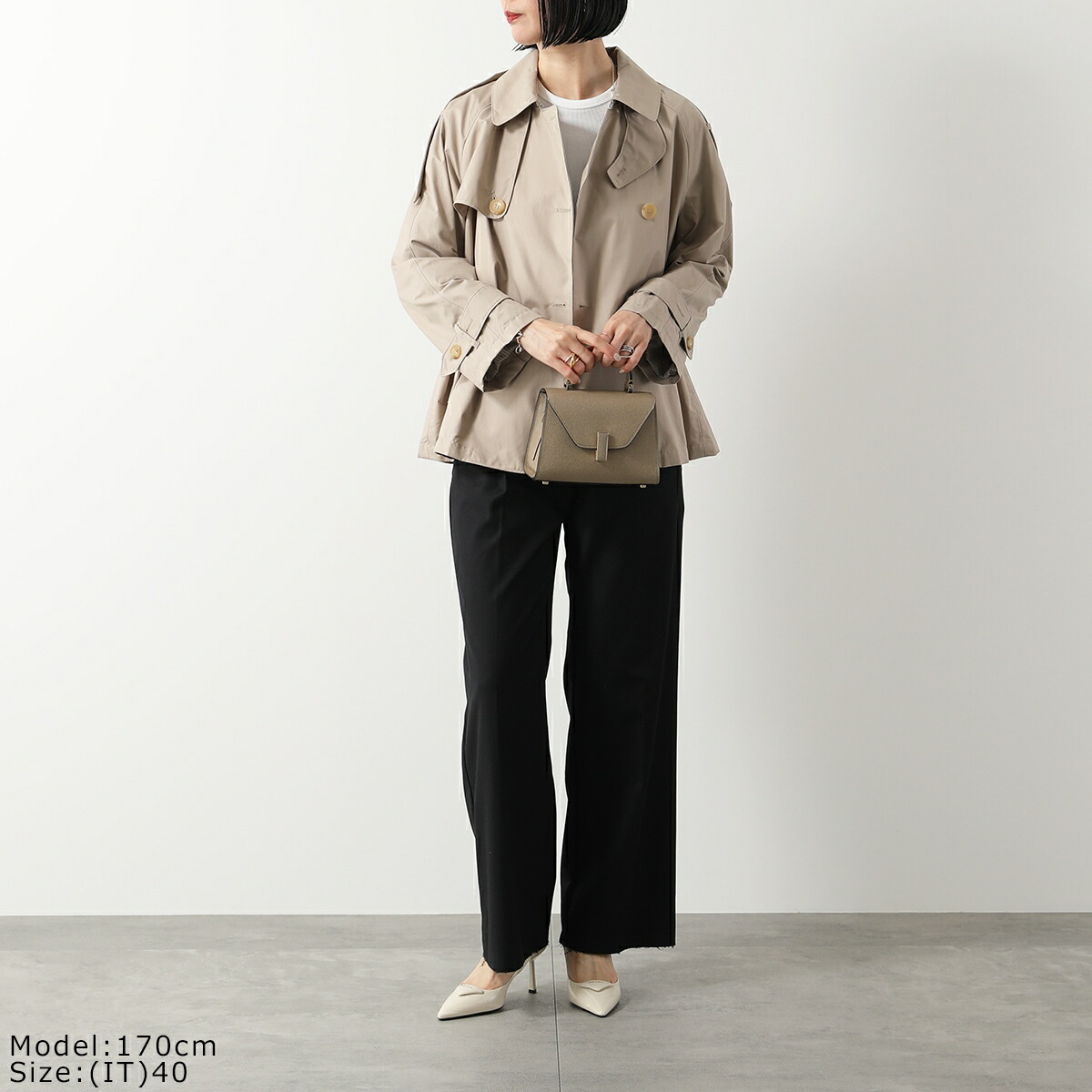 楽天市場】Max Mara The Cube マックスマーラ ザ・キューブ トレンチ