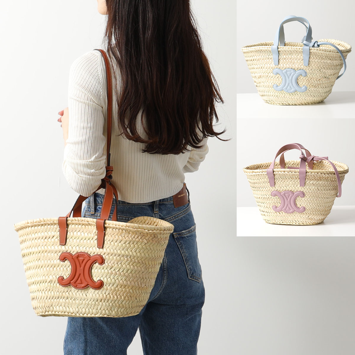 楽天市場】CELINE セリーヌ かごバッグ Teen Triomphe ティーン