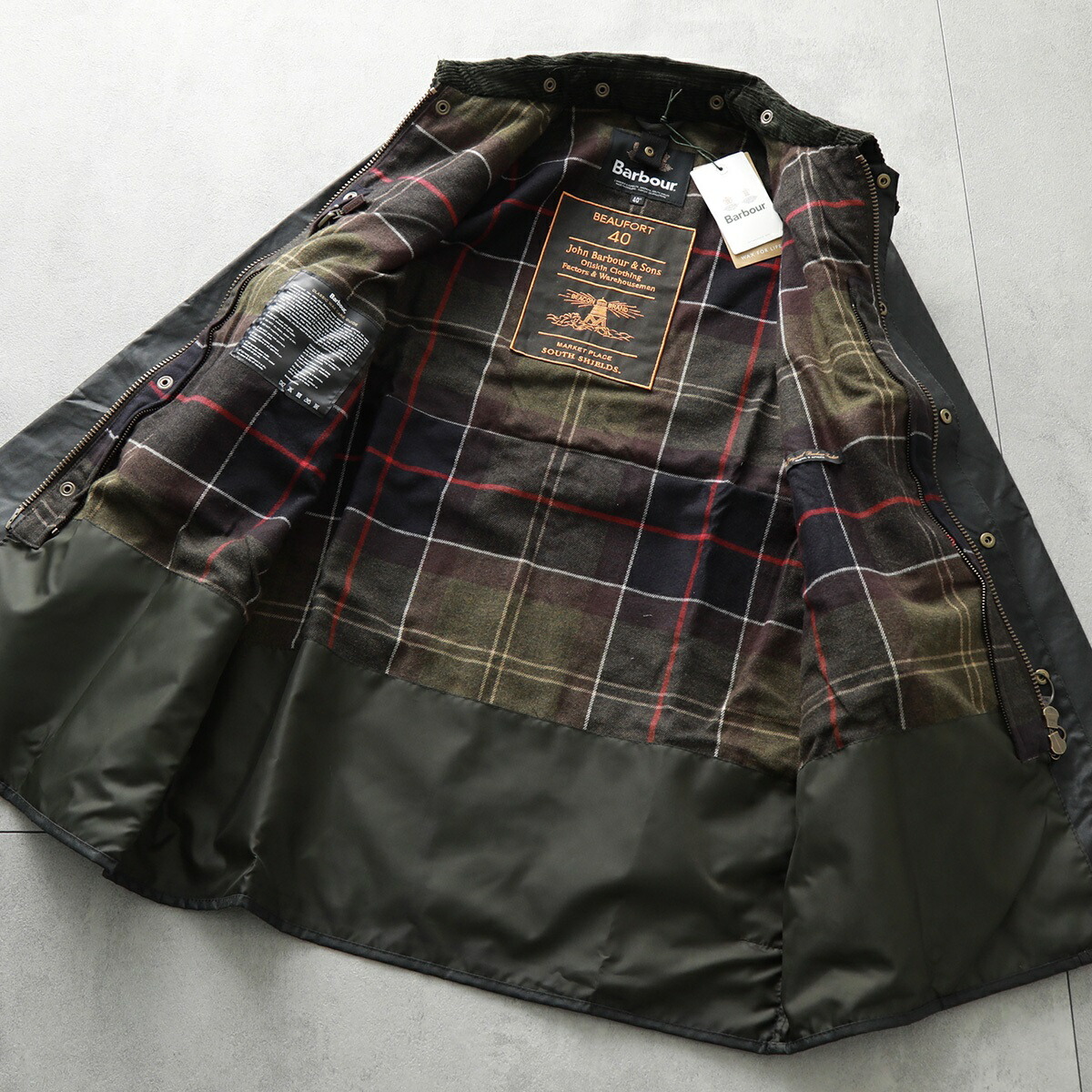 楽天市場】Barbour バブアー ワックスジャケット 40th anniversary