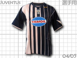 楽天市場】【ナンバー無料】 ユベントス 04/05 アウェイ（黒ピンク