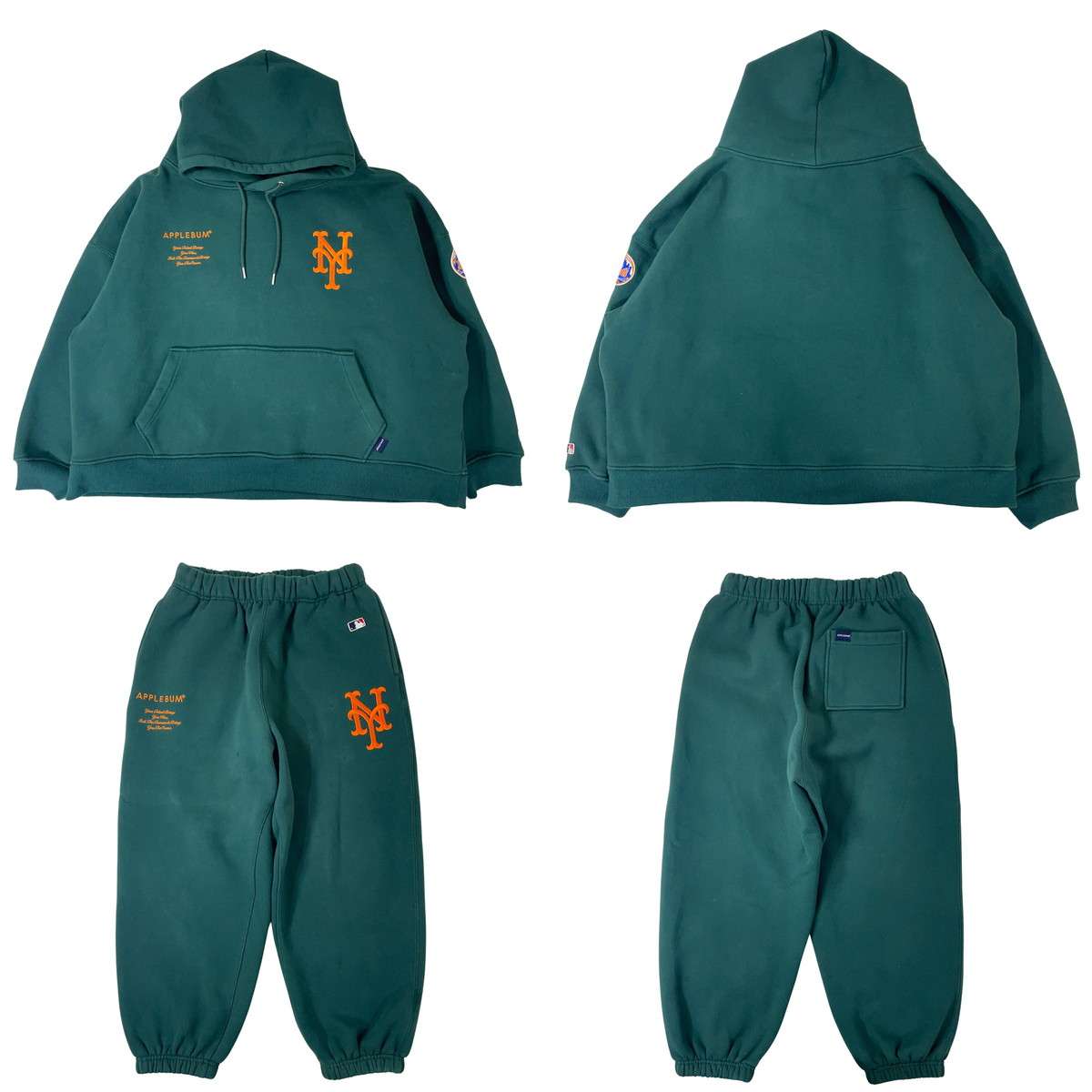 楽天市場】APPLEBUM x MLB NY Mets アップルバム メッツ 上下