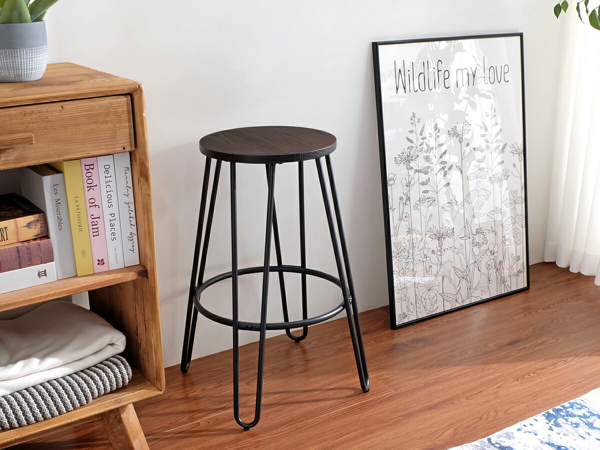 楽天市場】Anvy ハイスツール 全2色 アンティーク インダストリアル