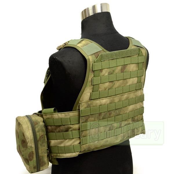 楽天市場】FLYYE MOLLE Style PC Plate Carrier with Pouch set A-TACS