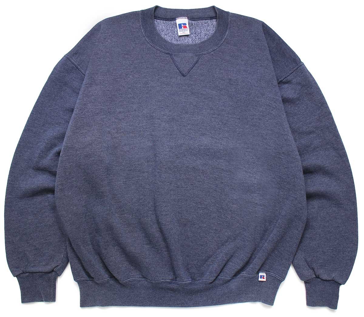 楽天市場】90s メキシコ製 RUSSELLラッセル 無地 前V スウェット