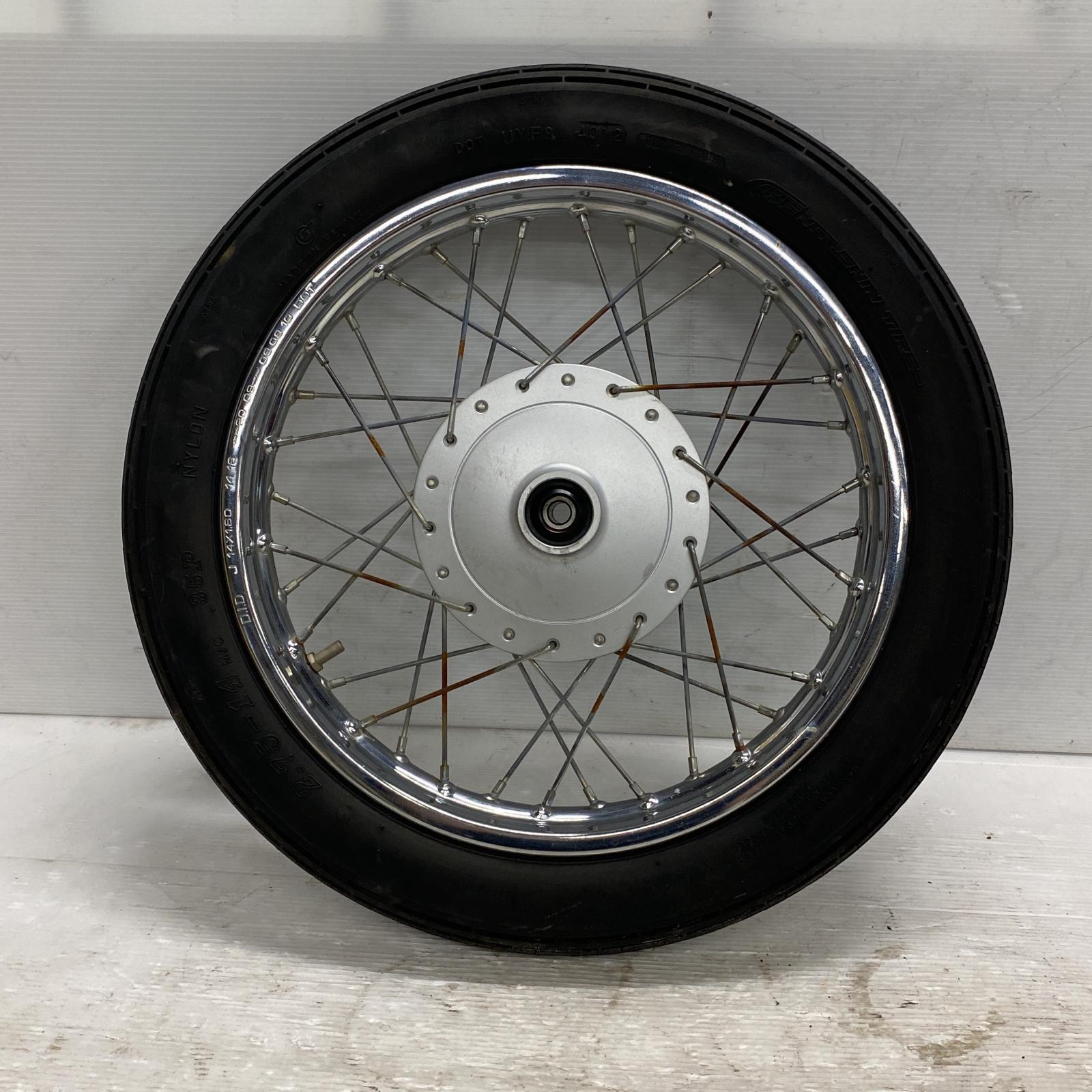 楽天市場】カブ フロントホイール（タイヤ・ホイール｜バイク用品