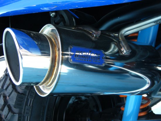 楽天市場】ジムケンタックジムニー JB23 ヘリテージ左出しマフラー