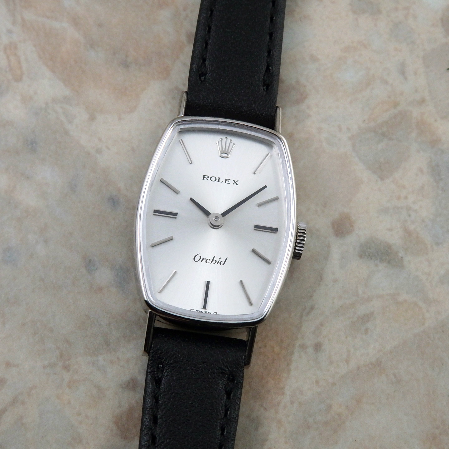 楽天市場】ROLEX レディース WG トノーケース ロレックス 18金無垢