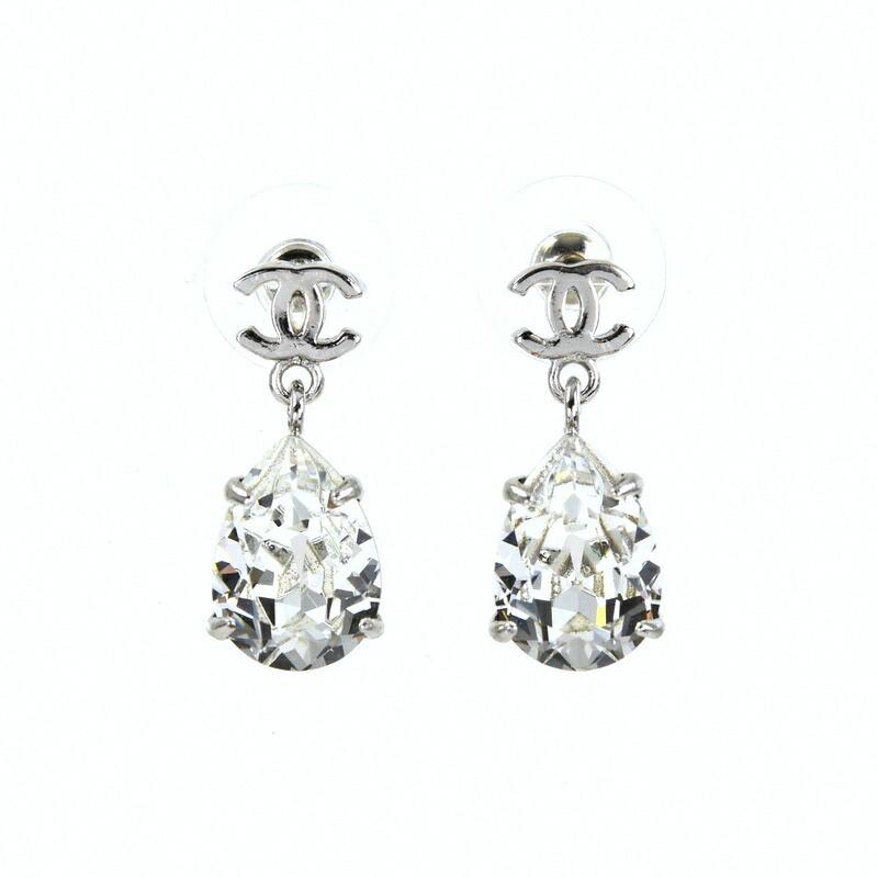 楽天市場】シャネル ピアス レディース ティアドロップモチーフ ココ