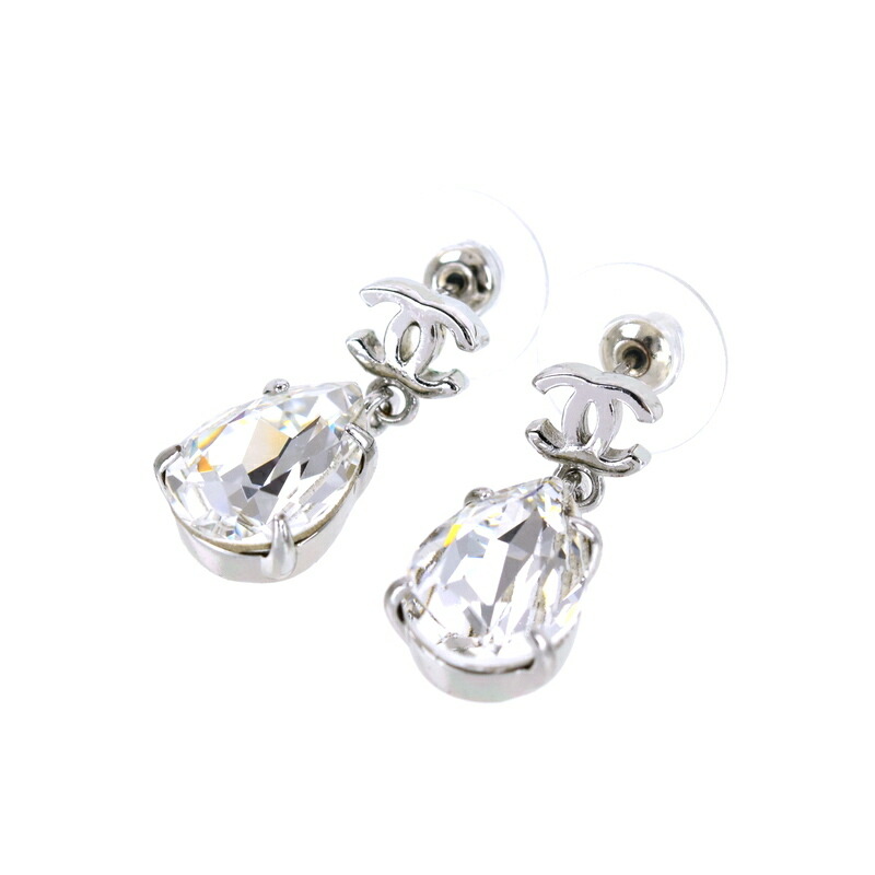 楽天市場】シャネル ピアス レディース ティアドロップモチーフ ココ