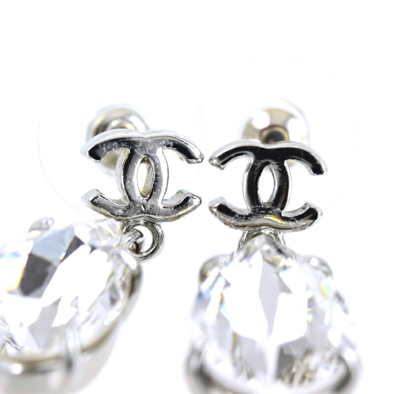 楽天市場】シャネル ピアス レディース ティアドロップモチーフ ココ