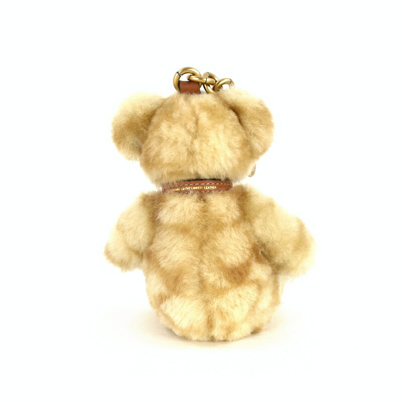 楽天市場】コーチ ベアバッグチャーム シグネチャーシアリング CH112