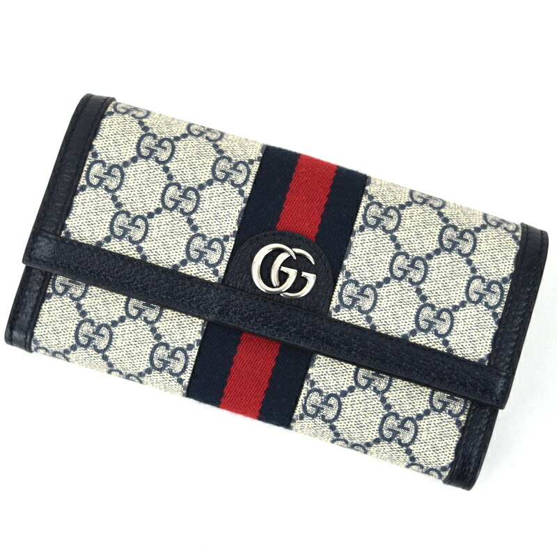 楽天市場】グッチ 財布 オフィディア GGコンチネンタルウォレット