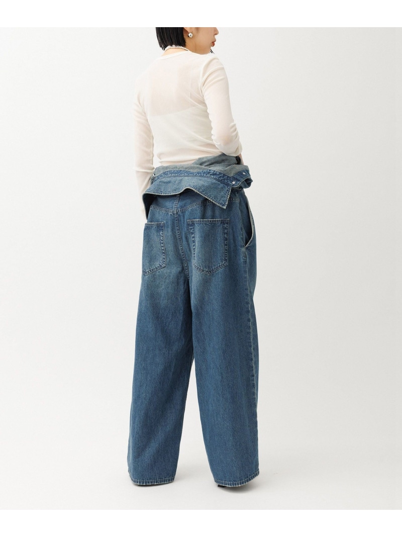 楽天市場】デニムジャンプスーツ ADAM ET ROPE' FEMME アダムエロペ