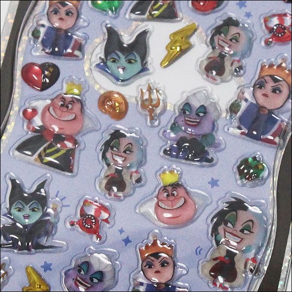 楽天市場】ディズニーヴィランズ プチドロップステッカー 25