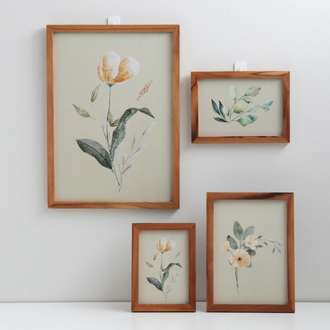 楽天市場】木製 フォトフレーム REシリーズ 12mm幅 [ L判 / ポスト