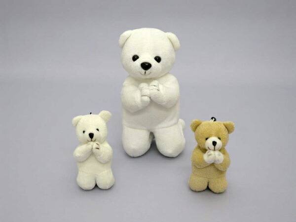 楽天市場】創価学会 唱題クマさんストラップ 唱題 クマ ベージュ