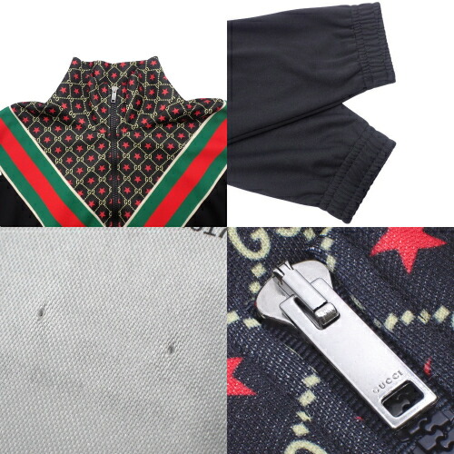 楽天市場】GUCCI(グッチ) GGスター ウェブライン トラックジャケット
