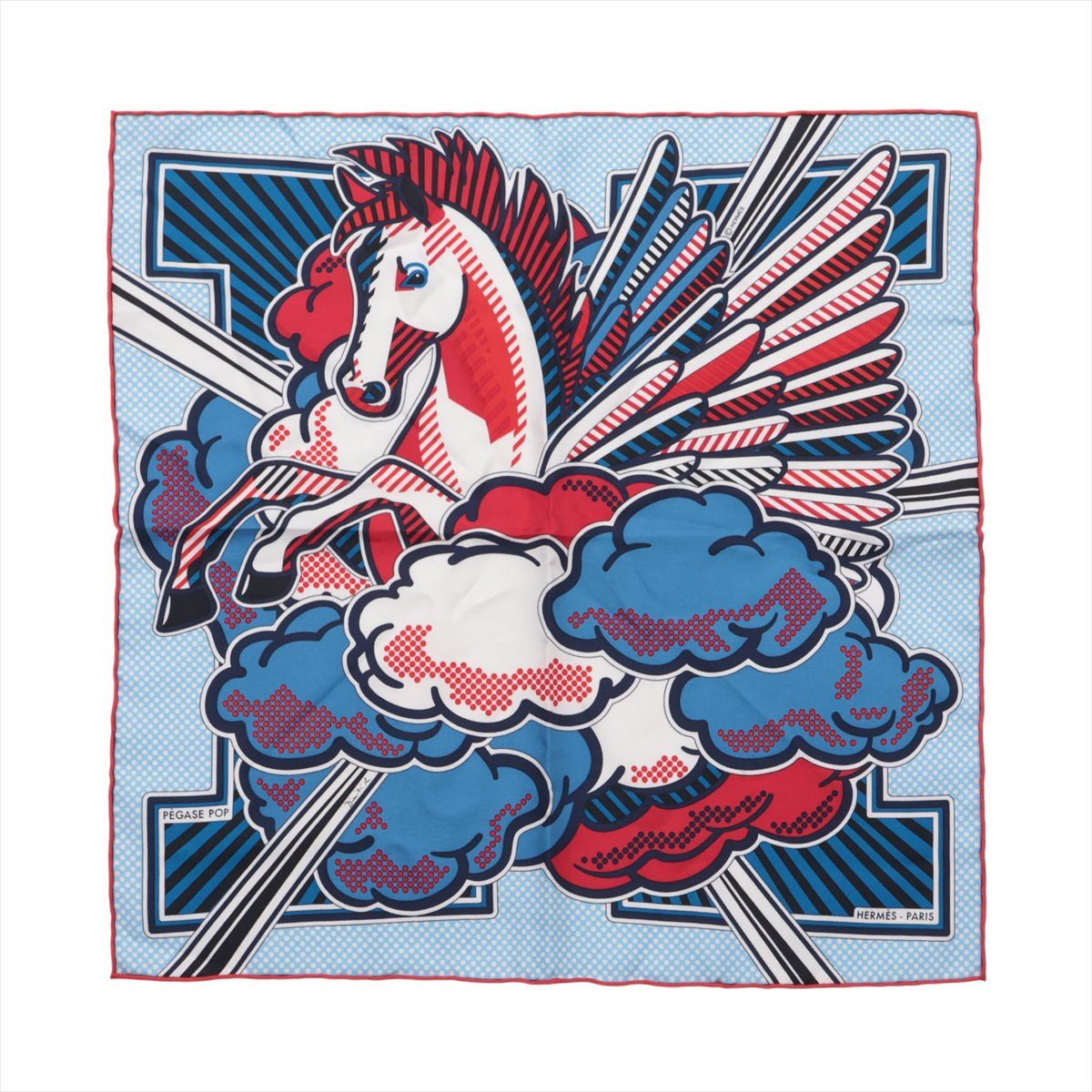 楽天市場】エルメス スカーフ カレ ペガサスの通販